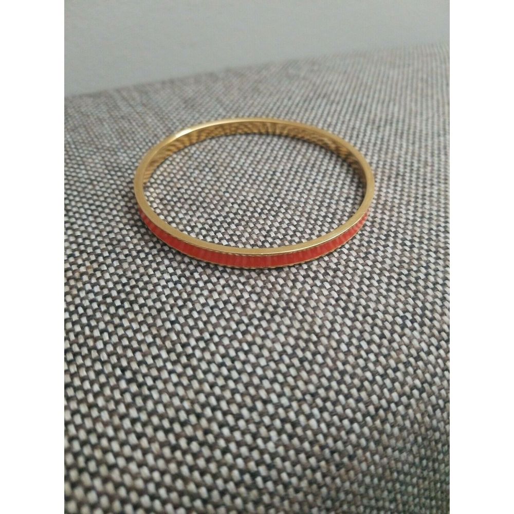 Kate Spade Under the Sun Orange and gold Bangle